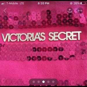 VIctoris Secrets canvas tote